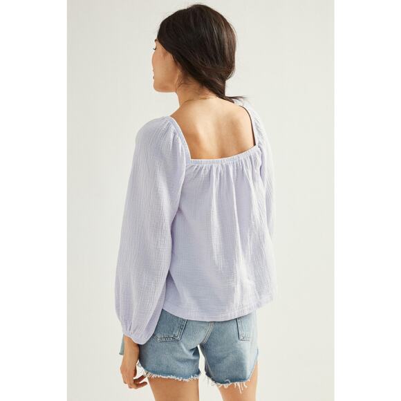 NEW Anthropologie Cloth & Stone Blouse - Large - Picture 2 of 4